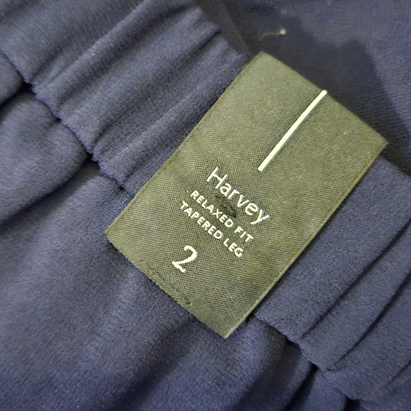 Artizia babaton Harvey relax fit tapred leg blue pants - Picture 2 of 7